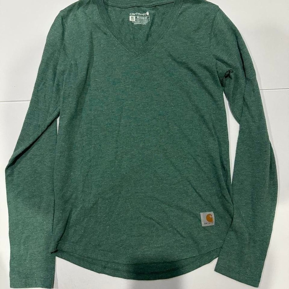 Carhartt Long Sleeve Relaxed Fit Size XS (0-2)